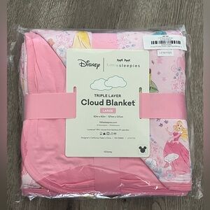 Little Sleepies Disney Princess Garden Large Cloud Blanket®